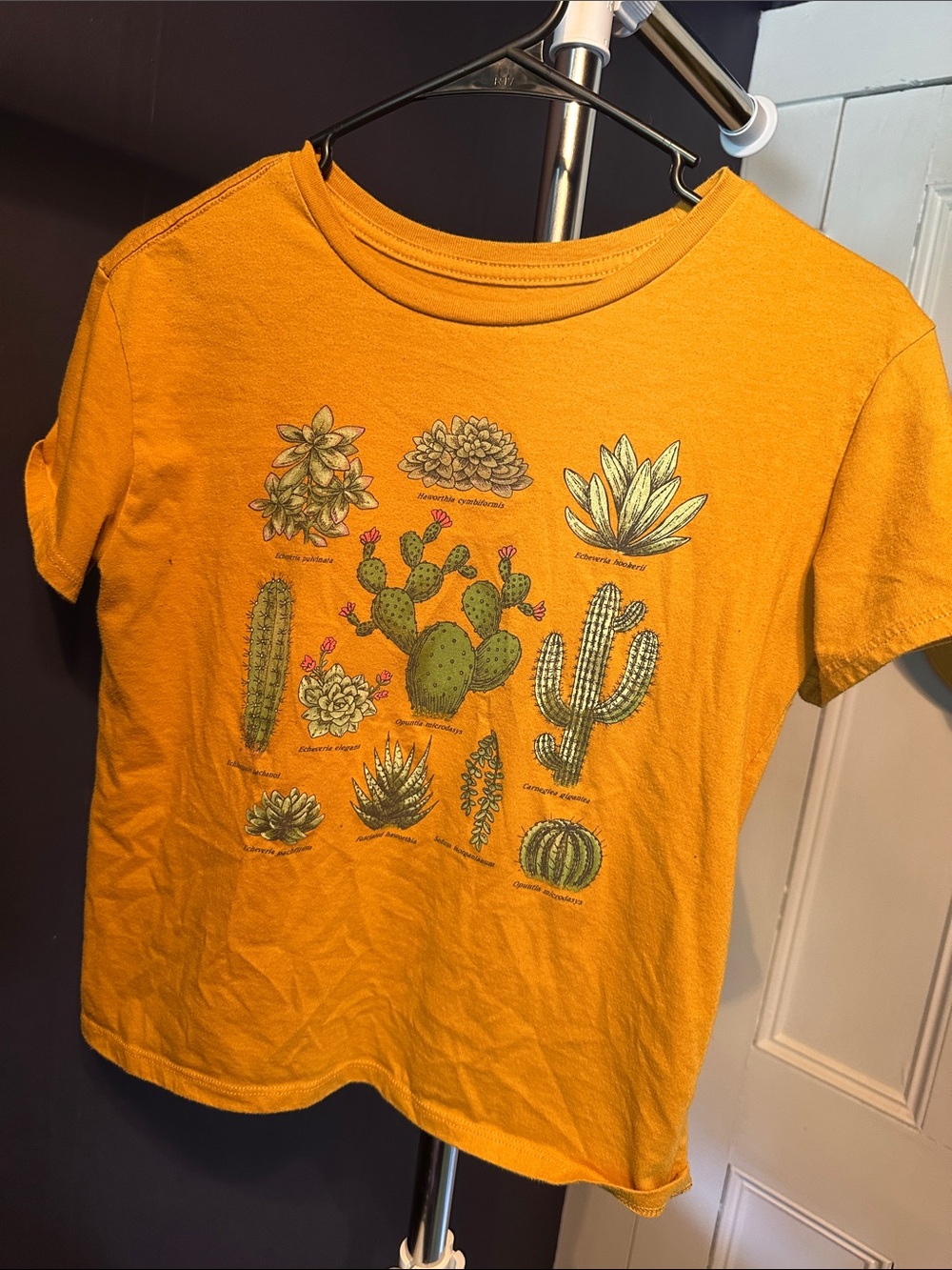 Women’s Yellow Cactus Graphic Tee